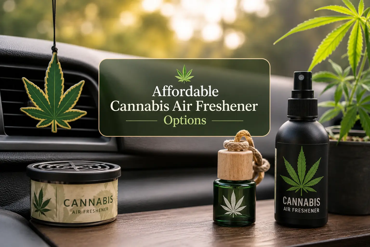 Cannabis Air Freshener