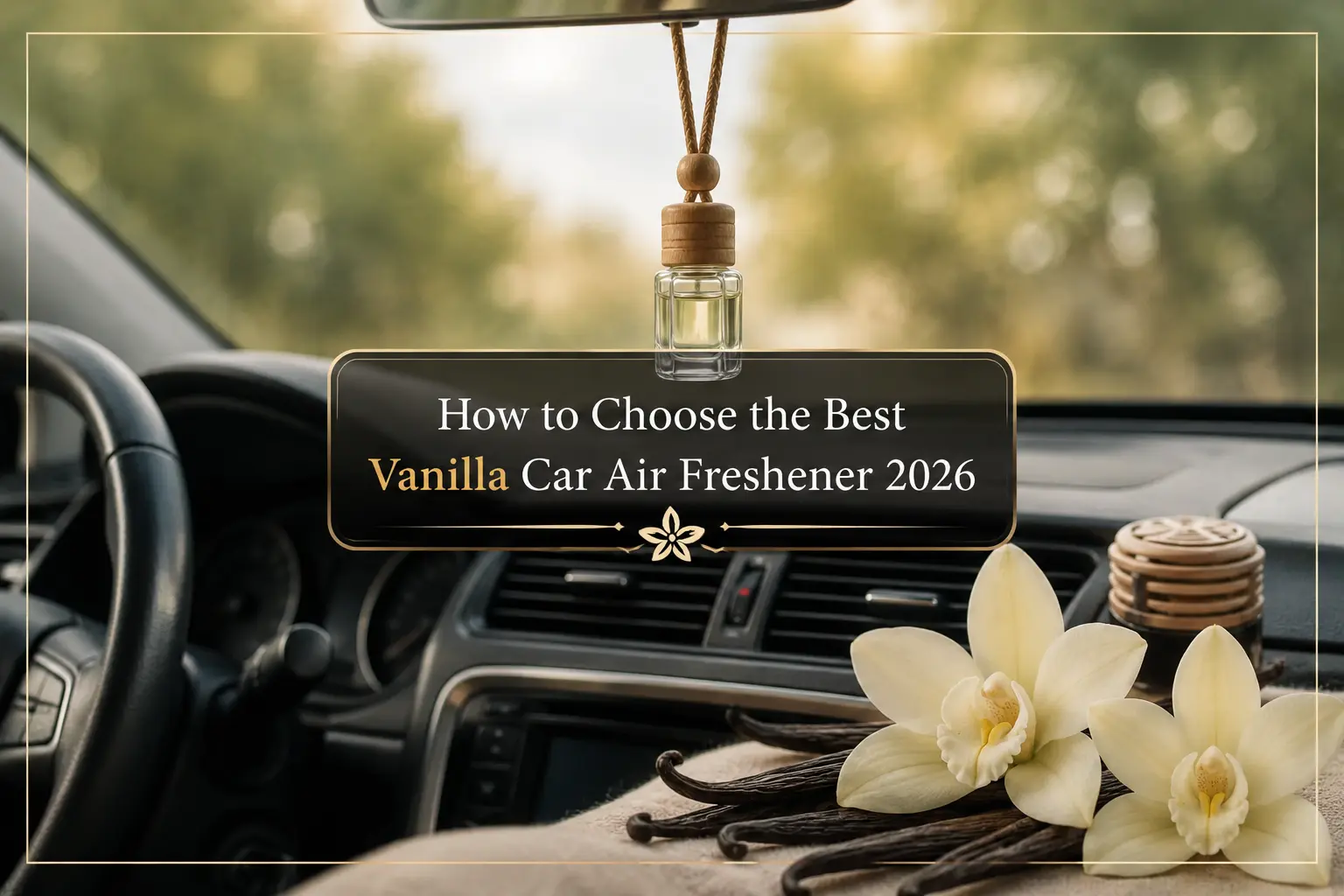 Vanilla Car Air Freshener